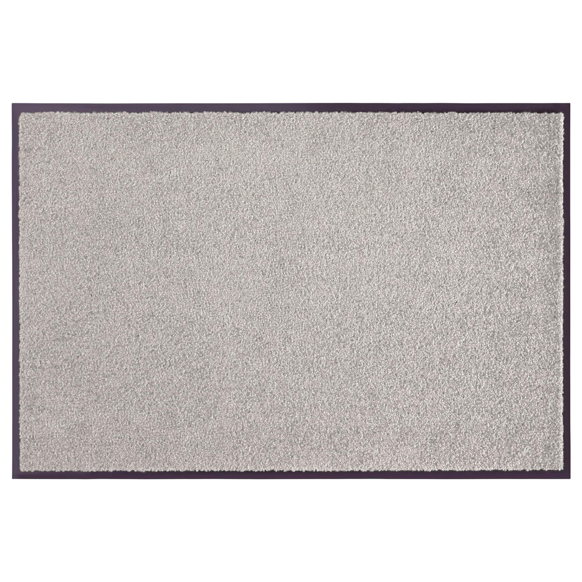 SCHMUTZFANGMATTE  40/60 cm  Hellgrau  - Hellgrau, Basics, Kunststoff/Textil (40/60cm)