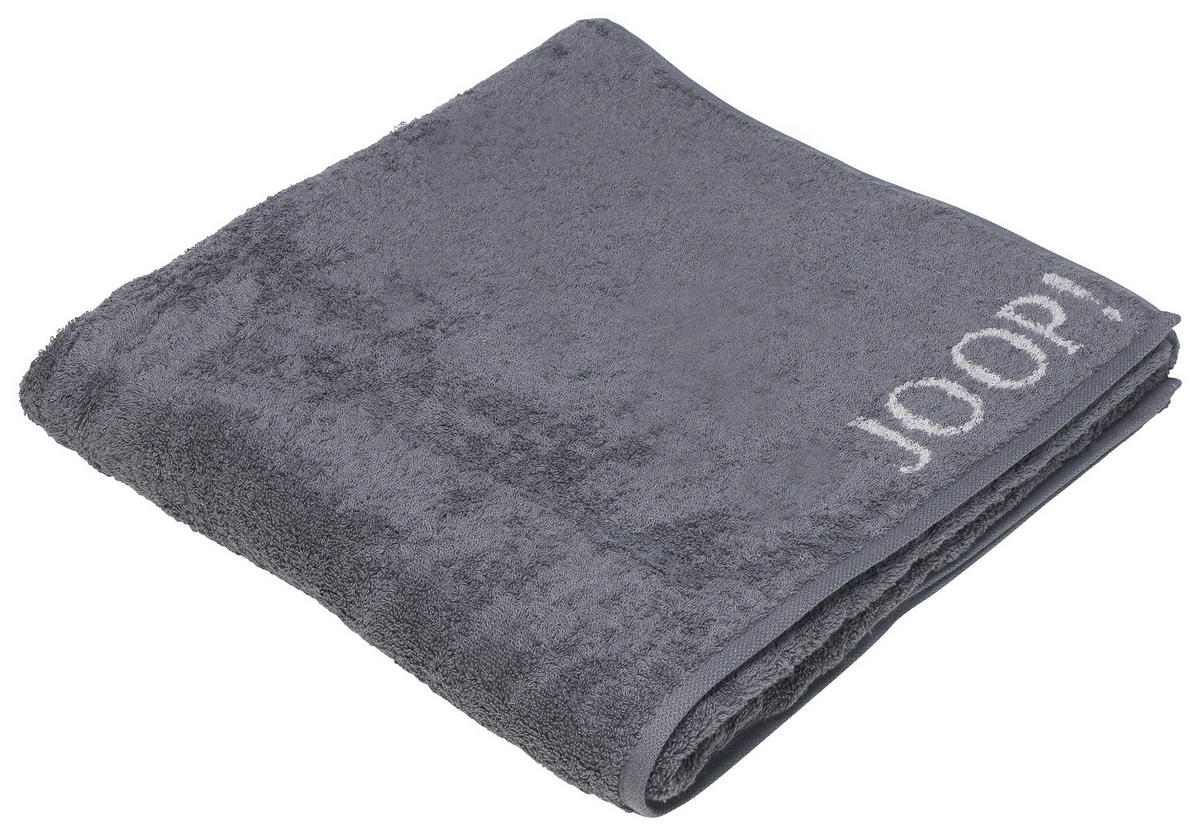 DUSCHTUCH CLASSIC DOUBLEFACE 80/150 cm  - Anthrazit, Basics, Textil (80/150cm) - Joop!
