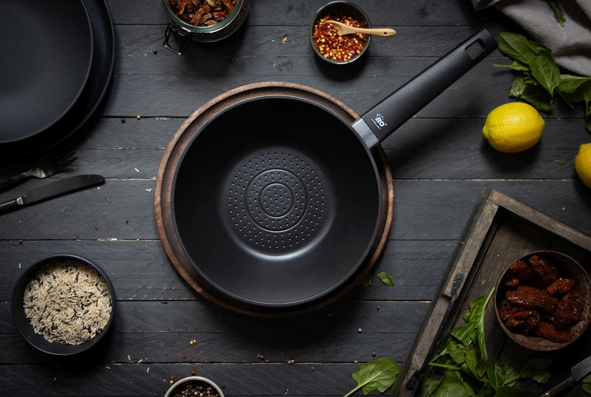 WOKPFANNE New Wave 24 cm  - Basics, Metall (24cm) - ELO