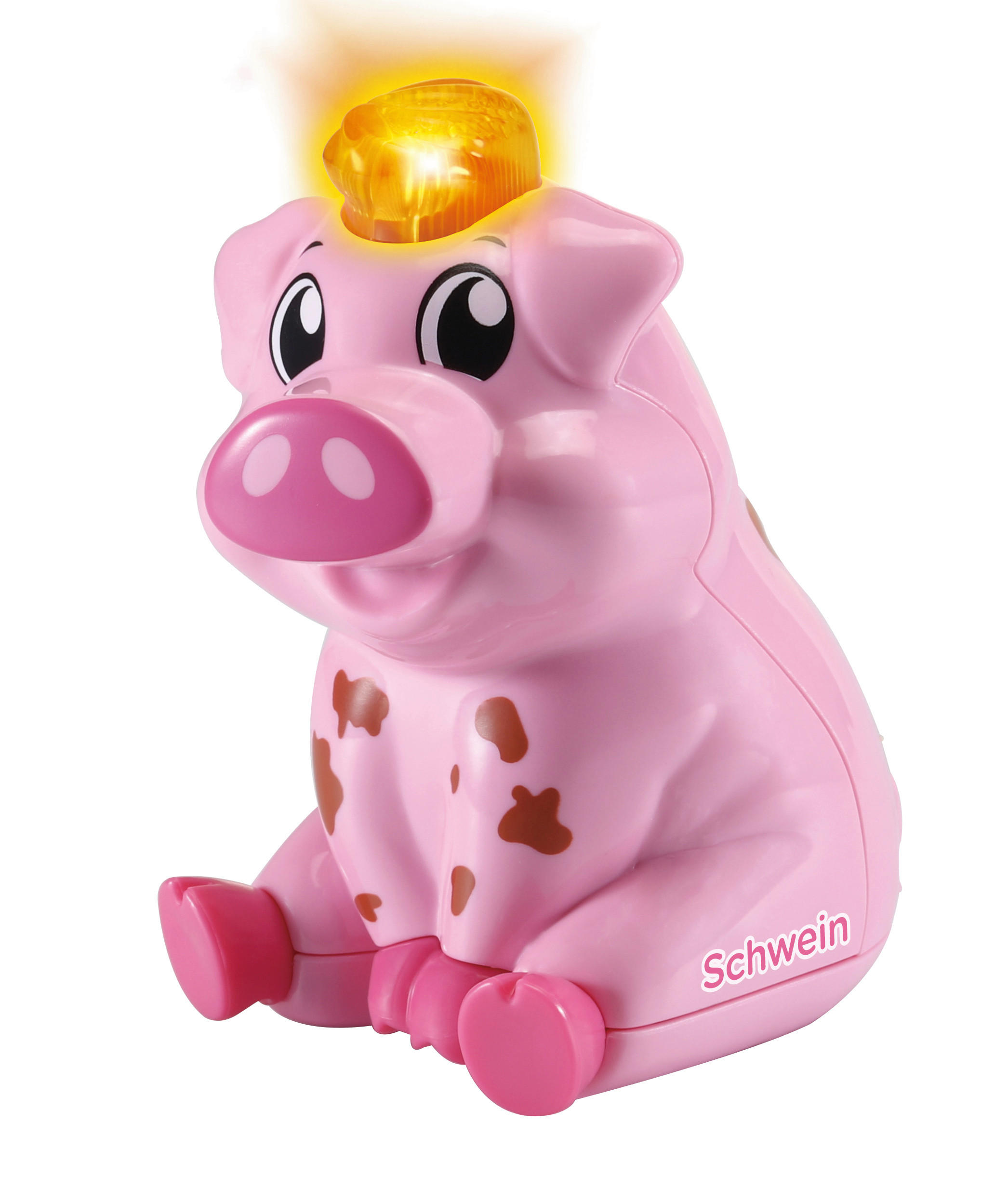 SPIELTIER - Pink/Multicolor, Basics, Kunststoff (11,5/12,7/7,1cm) - Vtech