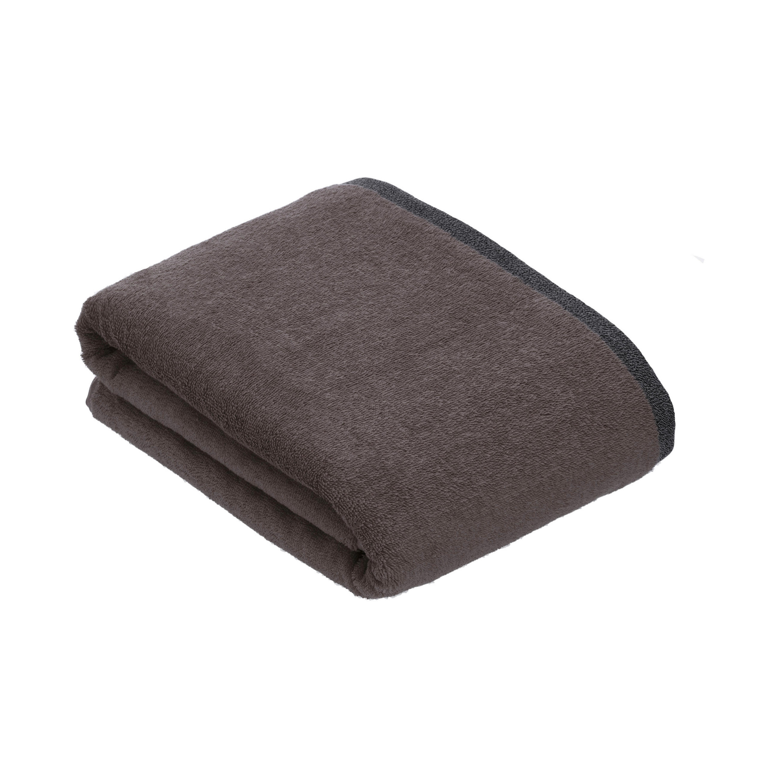 BADETUCH Prato Braun 100/150 cm  - Braun, Basics, Textil (100/150cm) - Vossen