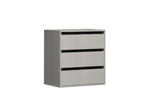 FIÓKOS SZEKRÉNYBETÉT - szürke, Design, műanyag/faalapú anyag (98,7/70,6/39,6cm) - Xora