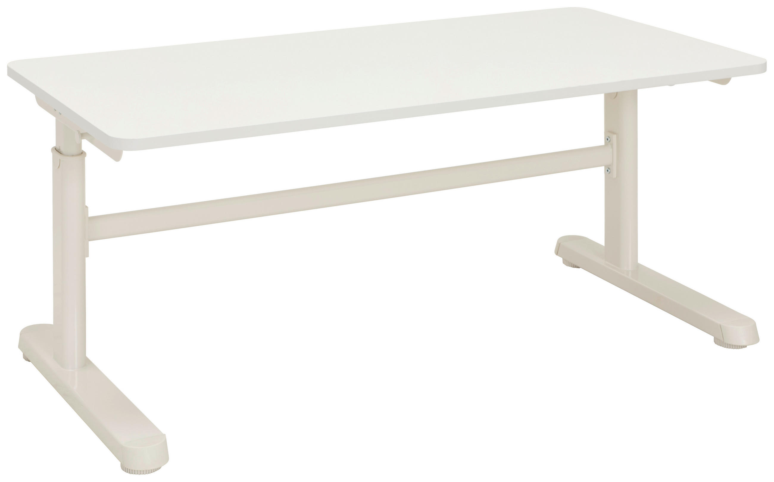 JUGENDSCHREIBTISCH 120/60/50-74 cm  - Weiß, KONVENTIONELL, Holzwerkstoff/Metall (120/60/50-74cm) - Flexa