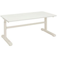 JUGENDSCHREIBTISCH 120/60/50-74 cm  - Weiß, KONVENTIONELL, Holzwerkstoff/Metall (120/60/50-74cm) - Flexa