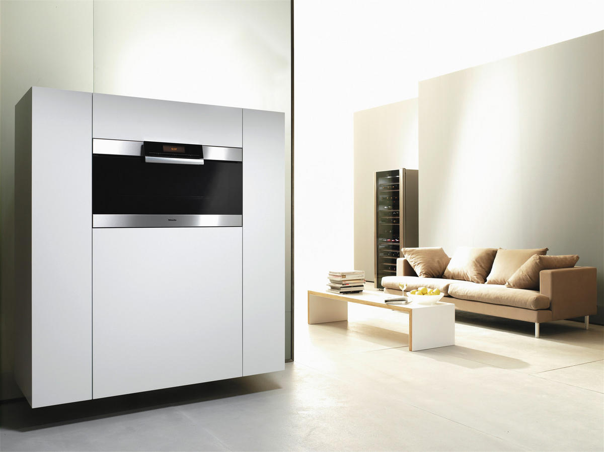 EINBAUBACKOFEN H 7364 BP  - Edelstahlfarben, Basics, Glas/Metall (59,5/59,6/56,9cm) - Miele