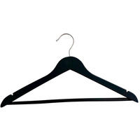 SADA RAMÍNEK 5 ks - černá, Basics, kov/dřevo (44,5/1,2/23cm) - Homeware