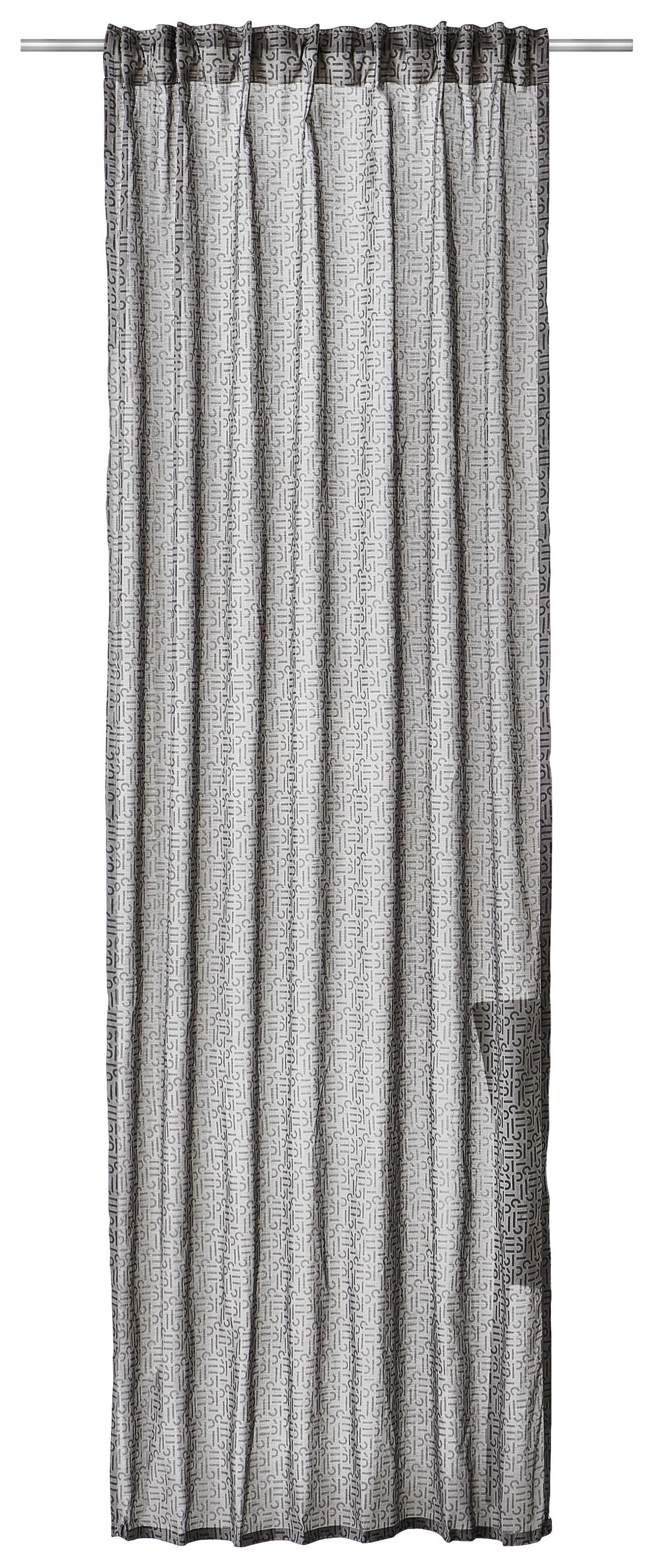 FERTIGVORHANG E-Scatter transparent 130/250 cm - Anthrazit, Basics, Textil (130/250cm) - Esprit