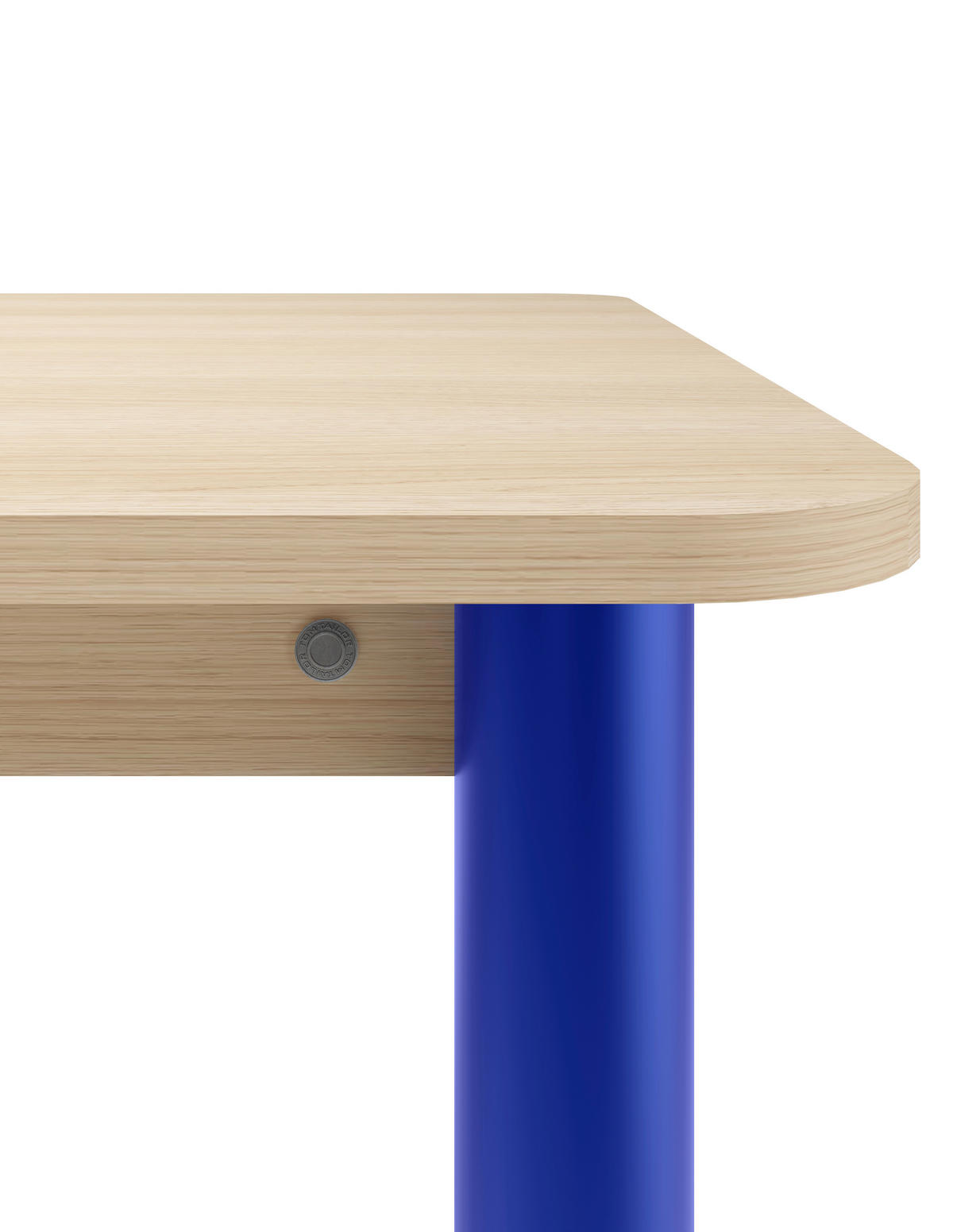 ESSTISCH rechteckig Blau, Schwarz  - Blau/Schwarz, Natur, Holzwerkstoff/Metall (180/100/76cm) - Tom Tailor