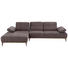 Wohnlandschaft in Braun Textil - Beige/Bronzefarben, Design, Textil/Metall (178/298cm) - Valnatura Wohnlandschaft in Braun Textil - Beige/Bronzefarben, Design, Textil/Metall (178/298cm) - Valnatura