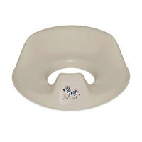 TOILETTENTRAINER Steppe  - Taupe, Basics, Kunststoff (33.5/31/11cm) - Bebe Jou