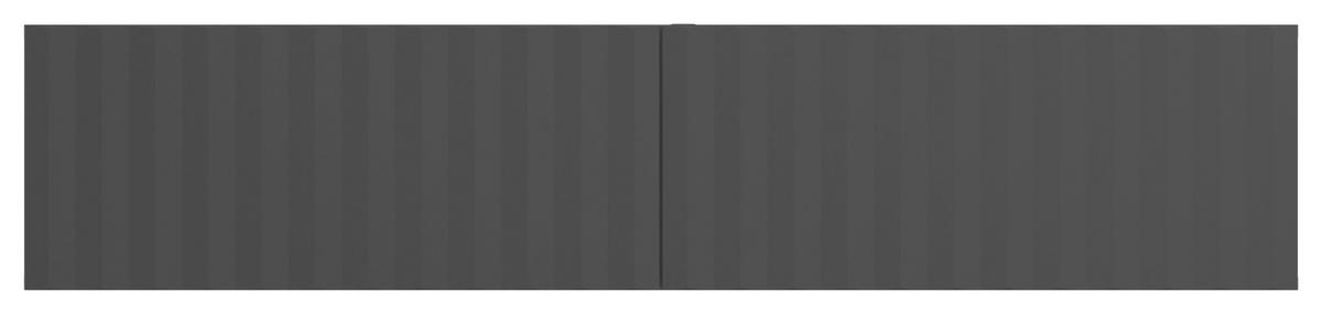 STOJAN NA TV, biela, biela s vysokým leskom, čierna, 154/32/42 cm - čierna/biela, Basics, kompozitné drevo (154/32/42cm) - Xora