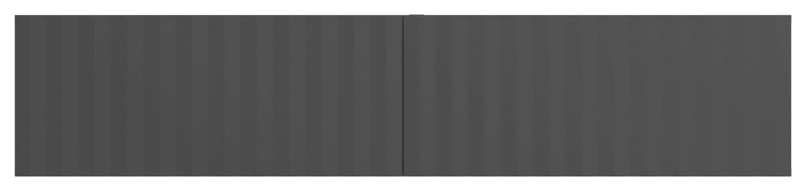 Xora TV STOLEK, černá, bílá, vysoce lesklá bílá, 154/32/42 cm