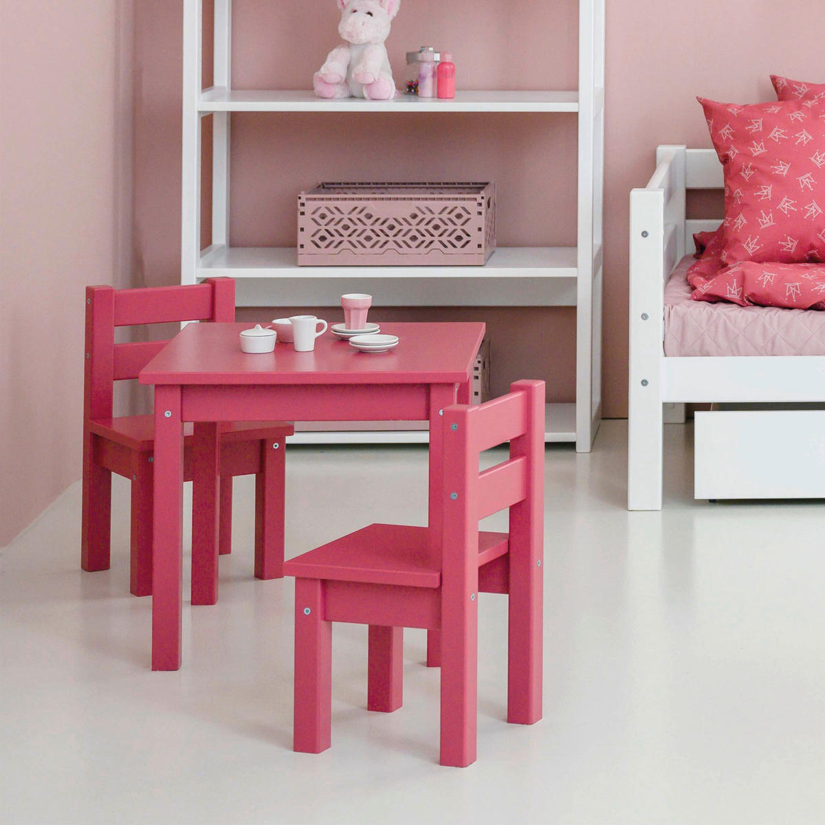 KINDERSITZGRUPPE  - Pink, MODERN, Holz - MID.YOU