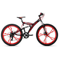 MOUNTAINBIKE 26 Zoll  - Schwarz, Basics, Metall (180/70/100cm) - Atrigo