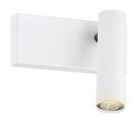 WANDLEUCHTE Argon Etna Plus 18/20,5/14 cm   - Weiß, Design, Metall (18/20,5/14cm)
