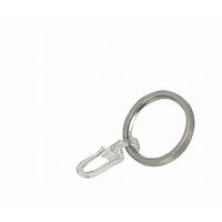 SADA KRÚŽKOV 10 ks - farba ušľachtilej ocele, Basics, kov (3.4cm) - Homeware