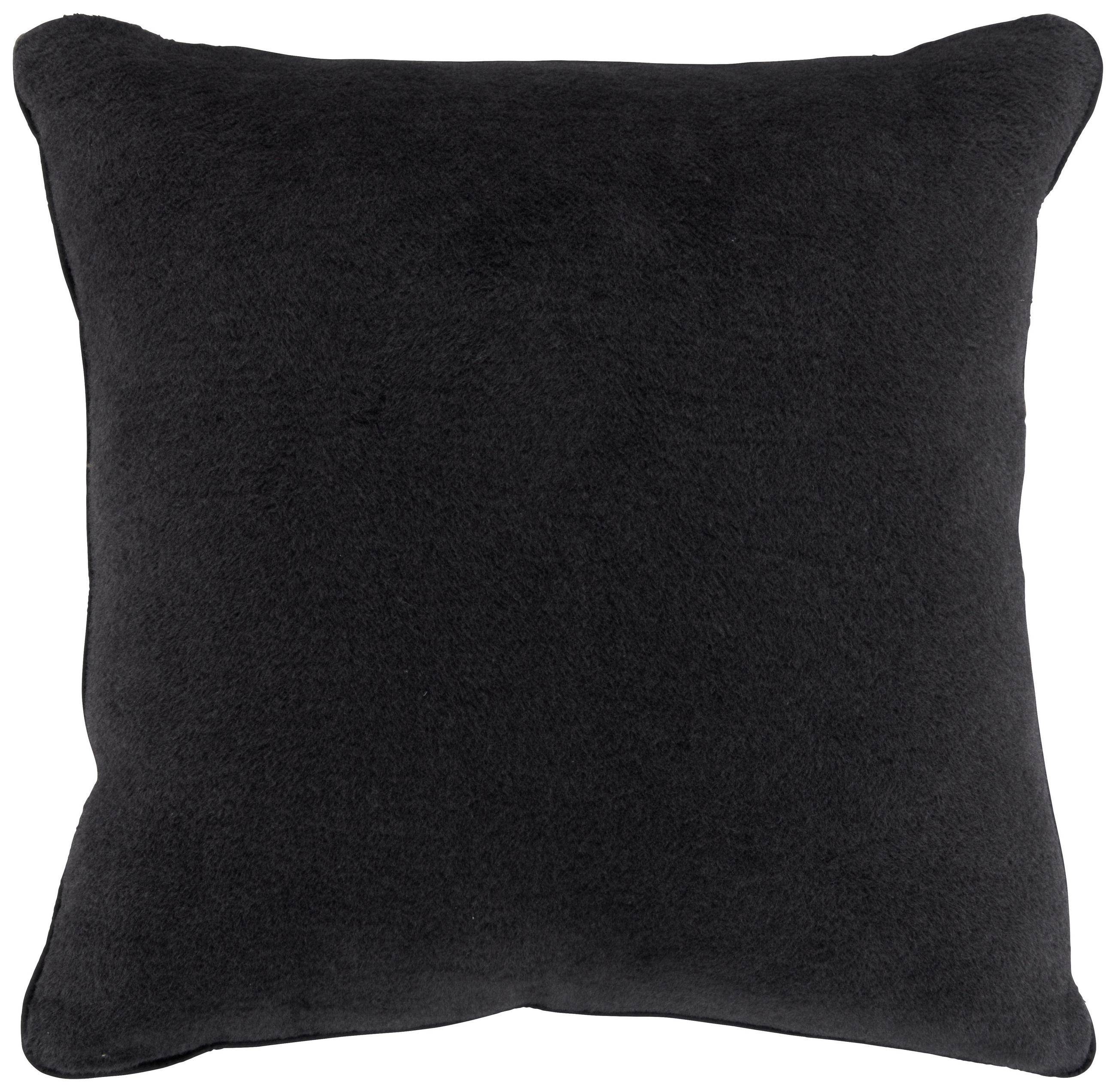 ZIERKISSEN  45/45 cm   - Anthrazit/Silberfarben, Konventionell, Textil (45/45cm) - Novel