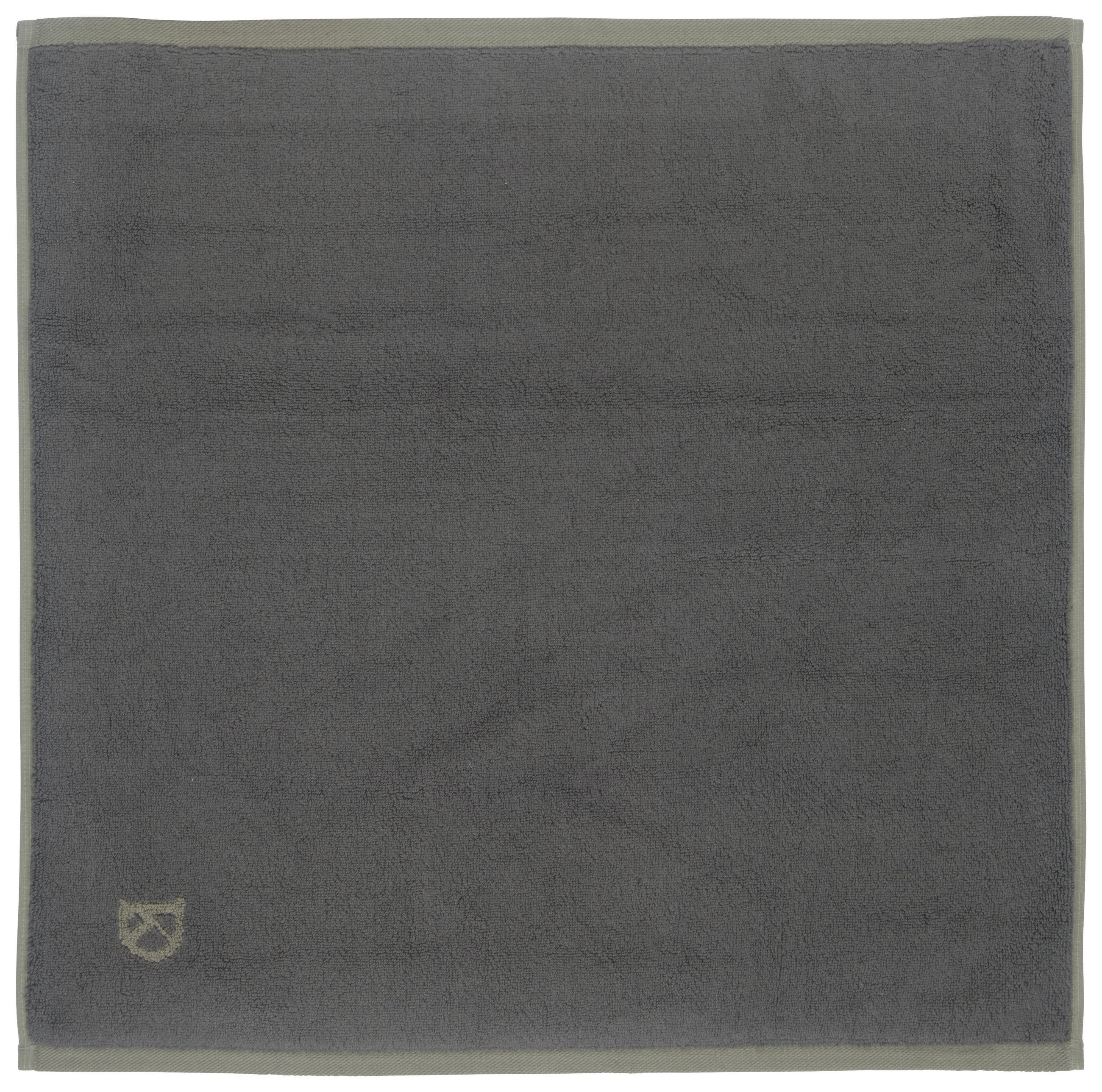 BADEMATTE 60/60 cm Grau, Grün  - Grau/Grün, Basics, Textil (60/60cm) - Dieter Knoll