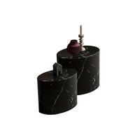 SADA KONFERENČNÝCH STOLÍKOV, čierna, kompozitné drevo, 48-40/33-24,5/40-33 cm - čierna, Design, kompozitné drevo (48-40/33-24,5/40-33cm) - Livetastic