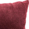 BIGSOFA Flachgewebe Bordeaux  - Bordeaux/Schwarz, KONVENTIONELL, Holz/Textil (280/67/120cm) - Carryhome