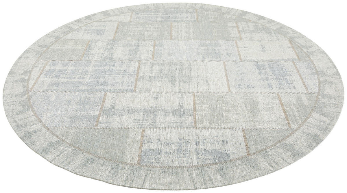 FLACHWEBETEPPICH 200 cm Hellblau  - Hellblau, Basics, Kunststoff/Textil (200cm) - Novel