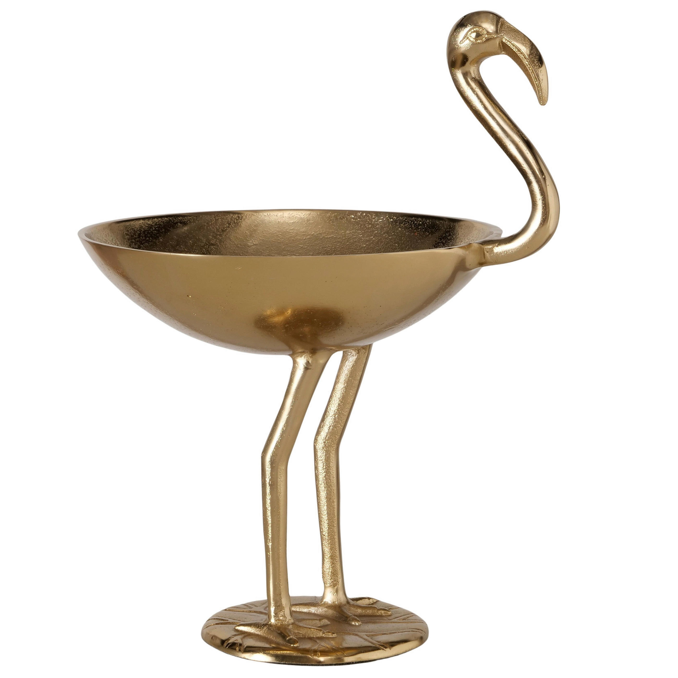 SCHALE   - Goldfarben, Basics, Metall (30,5/26/39cm) - Boltze Home