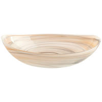 MISKA, sklo, 32,00/9,00/22,00 cm - hnědá/béžová, Basics, sklo (32,00/9,00/22,00cm) - Leonardo