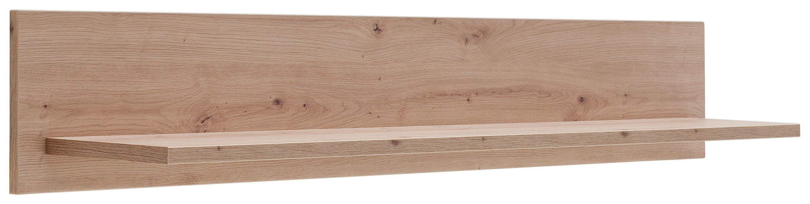 WANDBOARD in 160/24/25 cm Eichefarben  - Eichefarben, Design, Holzwerkstoff (160/24/25cm) - MID.YOU
