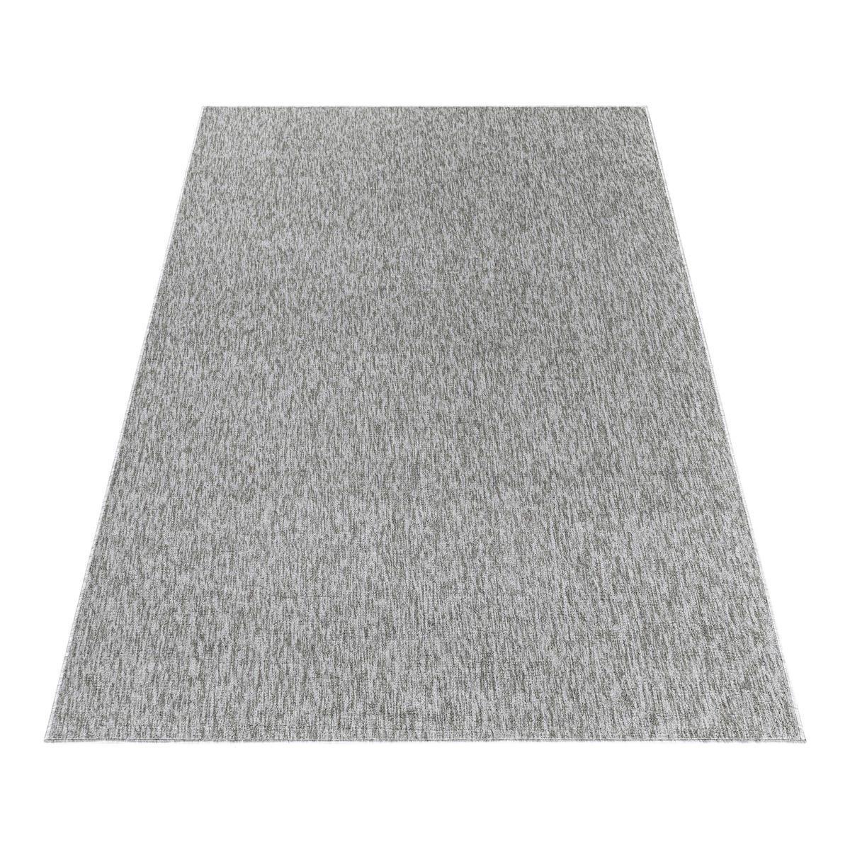FLACHWEBETEPPICH 240/340 cm Nizza 1800 Hellgrau Hellgrau, Cappuccino  - Hellgrau/Cappuccino, KONVENTIONELL, Textil (240/340cm)