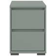 NACHTSCHRANK 40,1/54,8/48 cm  - Anthrazit/Graugrün, Design, Holzwerkstoff/Kunststoff (40,1/54,8/48cm) - Carryhome