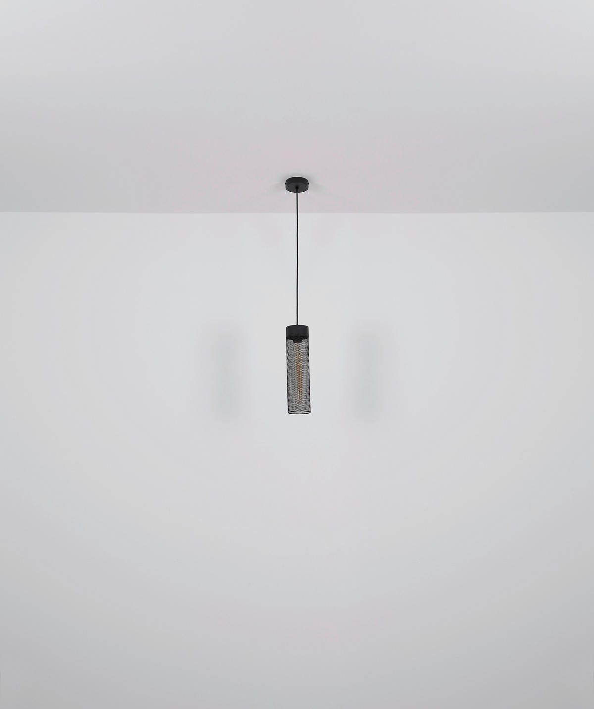 HÄNGELEUCHTE 10/120 cm    - Schwarz, Design, Metall (10/120cm) - Globo