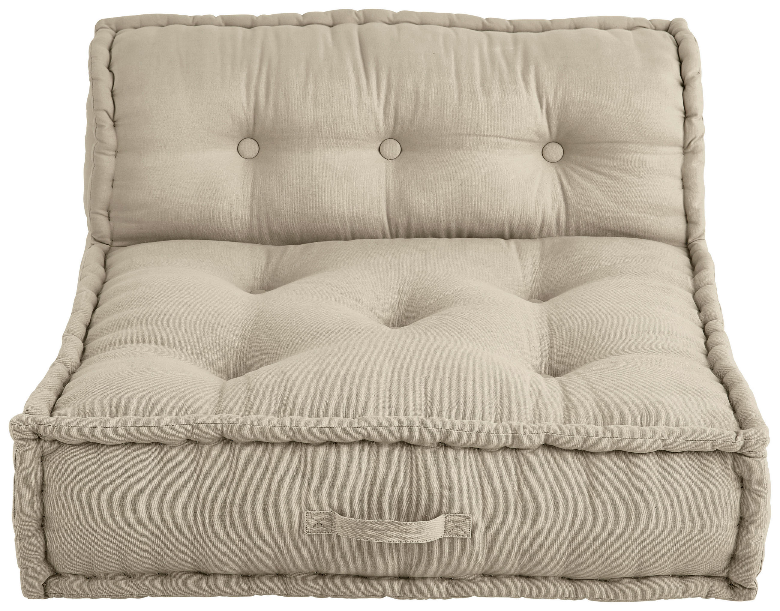 Thumbnail - P & B Sofaelement, Sand, Textil, Uni, 80x43x80 cm, Wohnzimmer, Sofas & Couches, Sofas, Modulsofas