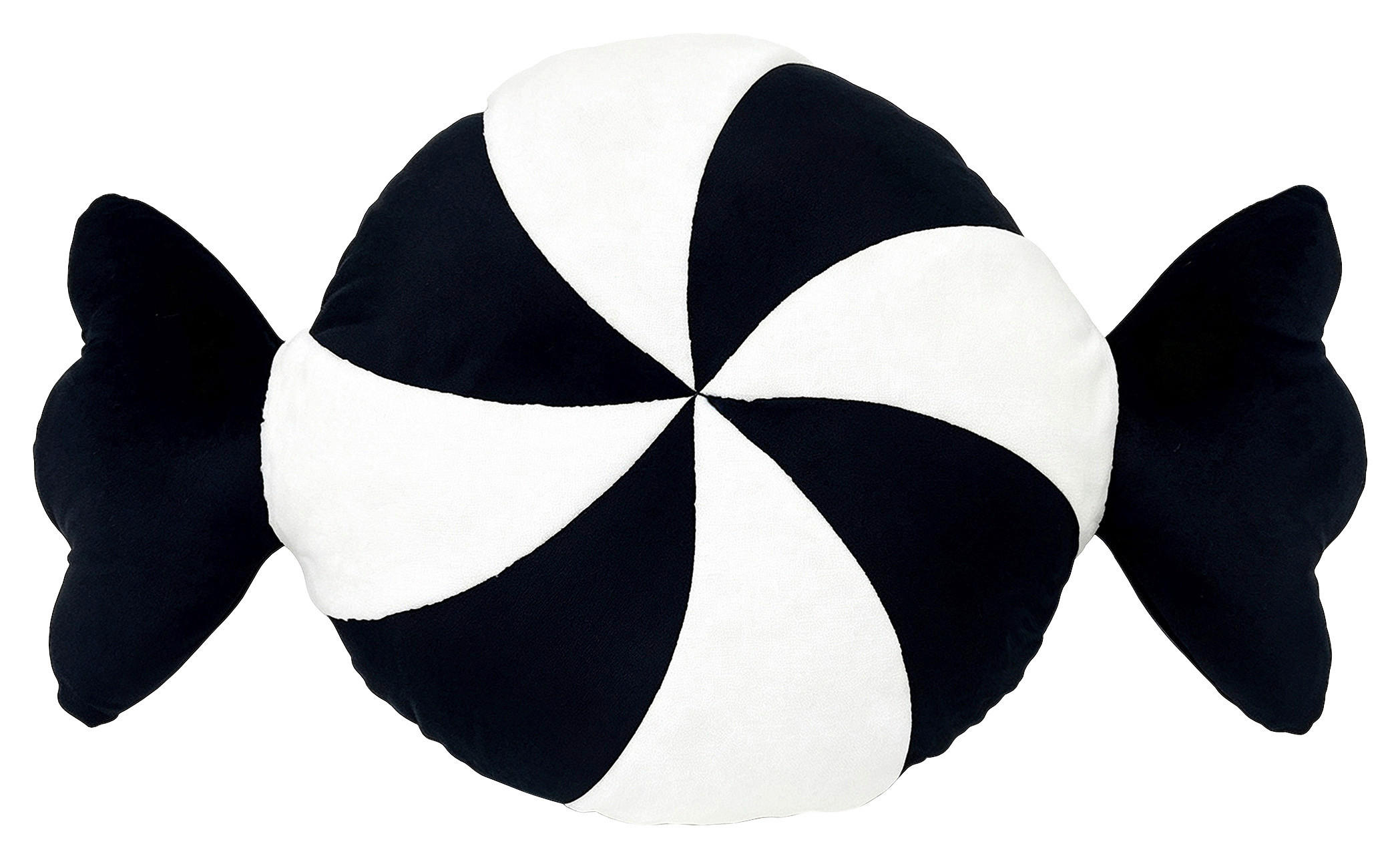 DEKORAČNÍ POLŠTÁŘ 30/50 cm - bílá/černá, Konvenční, textil (30/50cm) - X-Mas