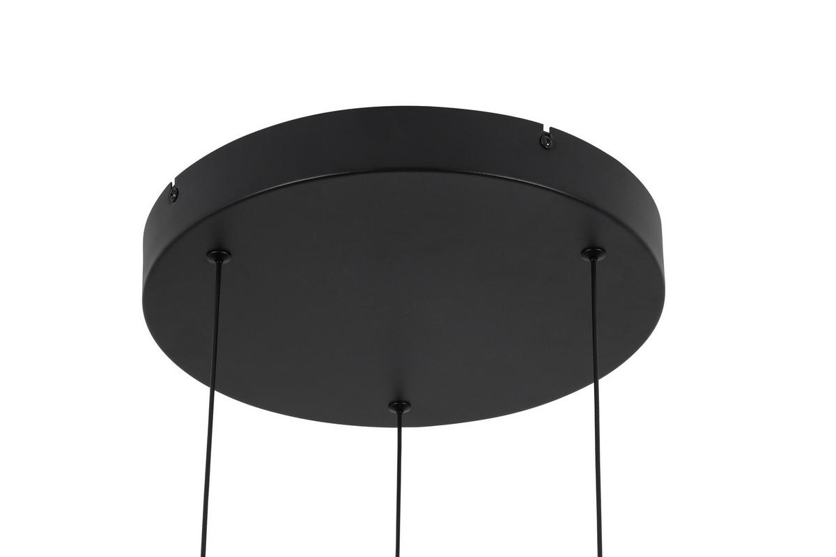 LED-HÄNGELEUCHTE 34/250 cm  - Schwarz, Design, Kunststoff/Metall (34/250cm) - Novel