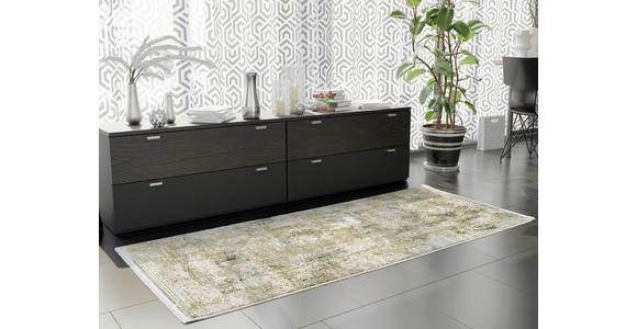 LÄUFER 80/200 cm Avignon Grau, Grün  - Grau/Grün, Design, Textil (80/200cm) - Dieter Knoll