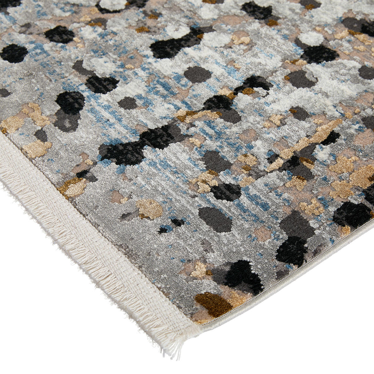 WEBTEPPICH 160/230 cm Colorado Point Grau, Multicolor, Hellgrau, Dunkelgrau  - Dunkelgrau/Multicolor, Design, Textil (160/230cm) - Musterring