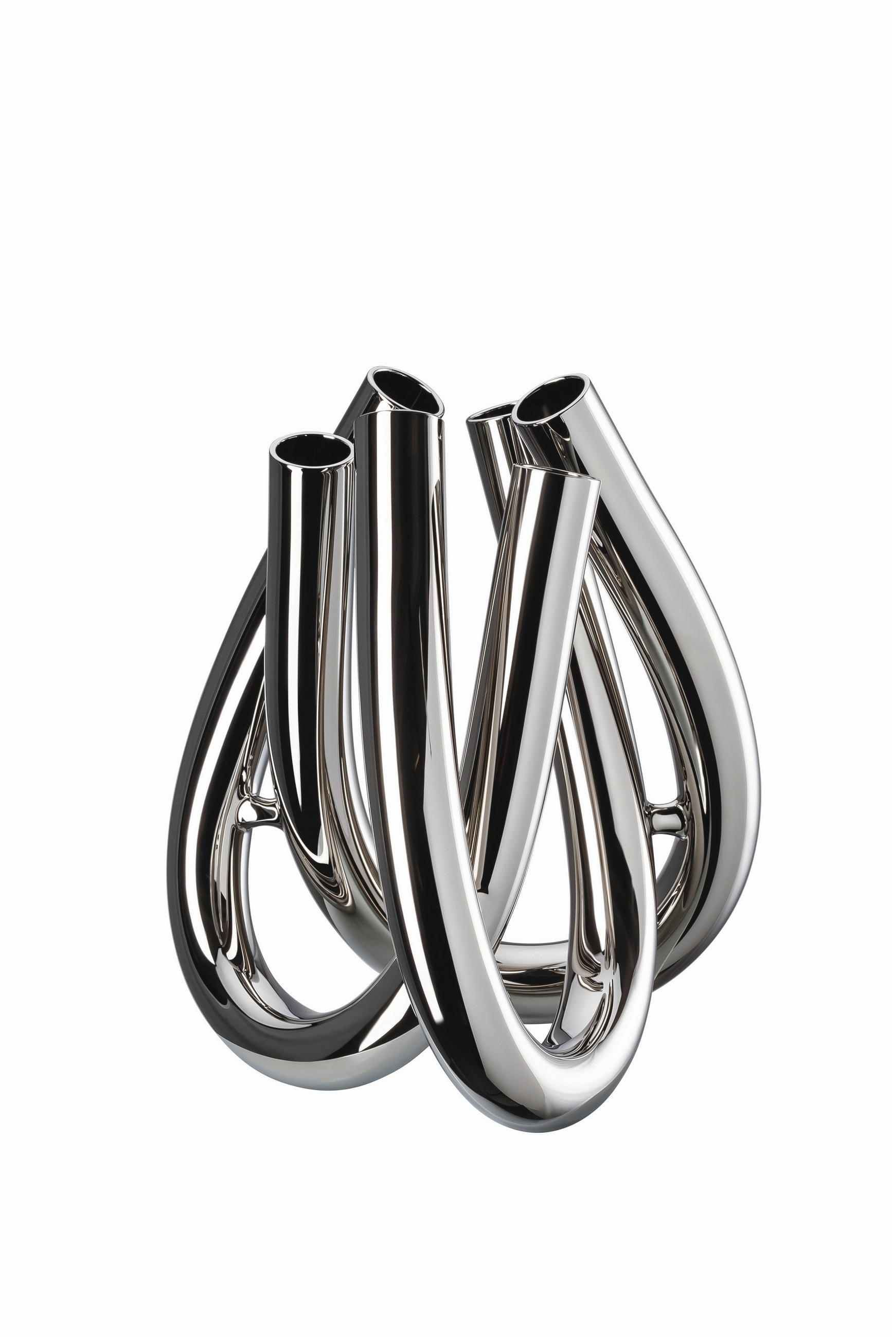 VAZA    22 cm  staklo  - srebrne boje, Basics, staklo (22cm) - Rosenthal