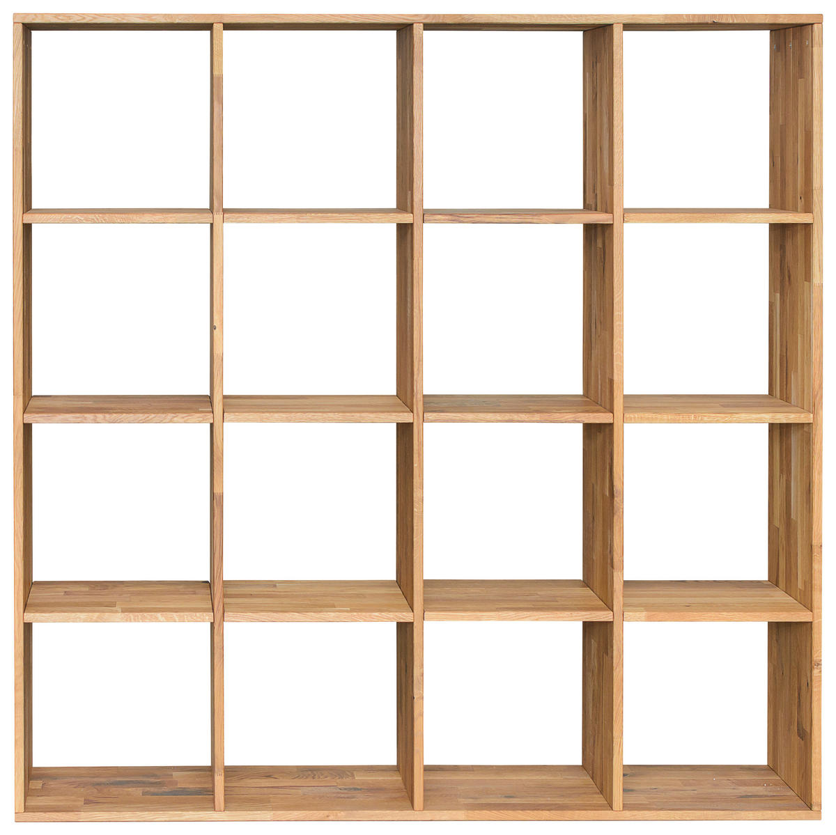 REGAL  149/149/35 cm Eichefarben  - Eichefarben, Natur, Holz (149/149/35cm) - Livetastic