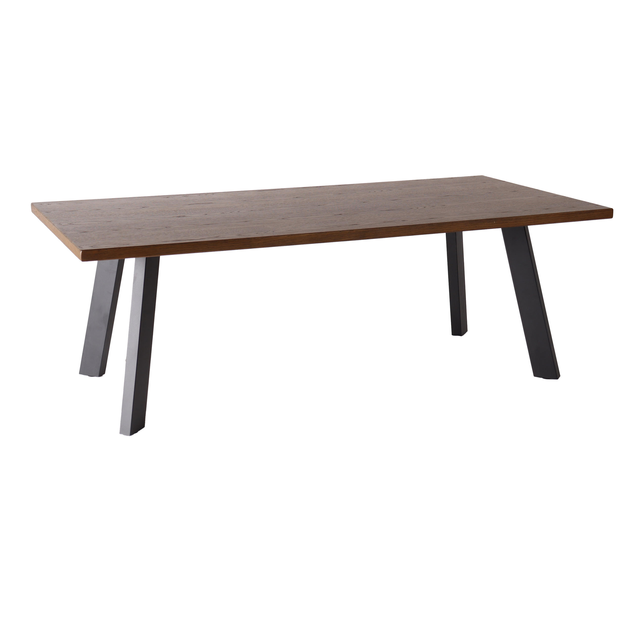 SOFFBORD i trä 130/65/45 cm  - brun/svart, Modern, metall/trä (130/65/45cm) - Niels Andersson