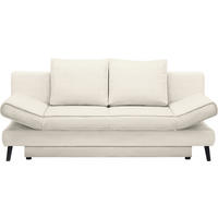 SCHLAFSOFA Sidney in Naturfarben  - Schwarz/Naturfarben, Design, Textil/Metall (200/85/90cm) - Xora