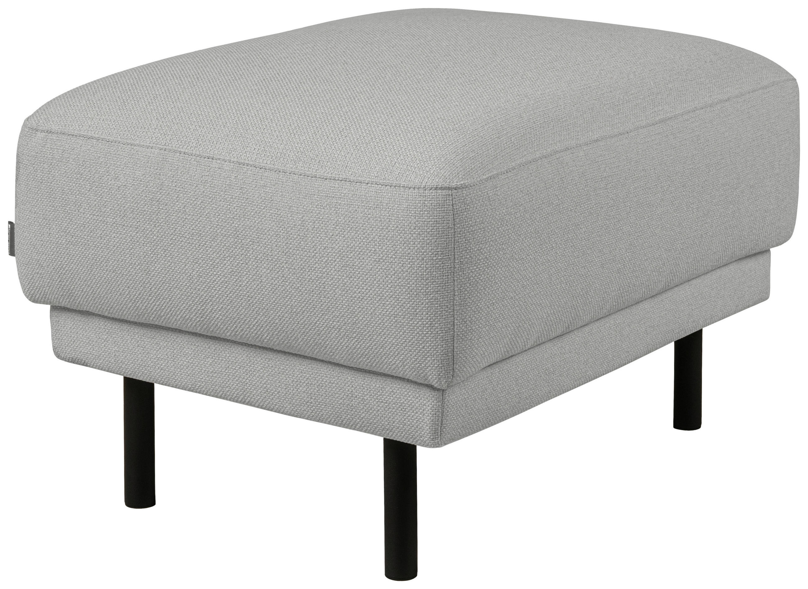 PALL i trä, metall, textil ljusgrå  - ljusgrå/svart, Design, metall/trä (73/47/57cm) - Pure Home Comfort