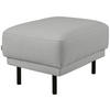 PALL i trä, metall, textil ljusgrå  - ljusgrå/svart, Design, metall/trä (73/47/57cm) - Pure Home Comfort
