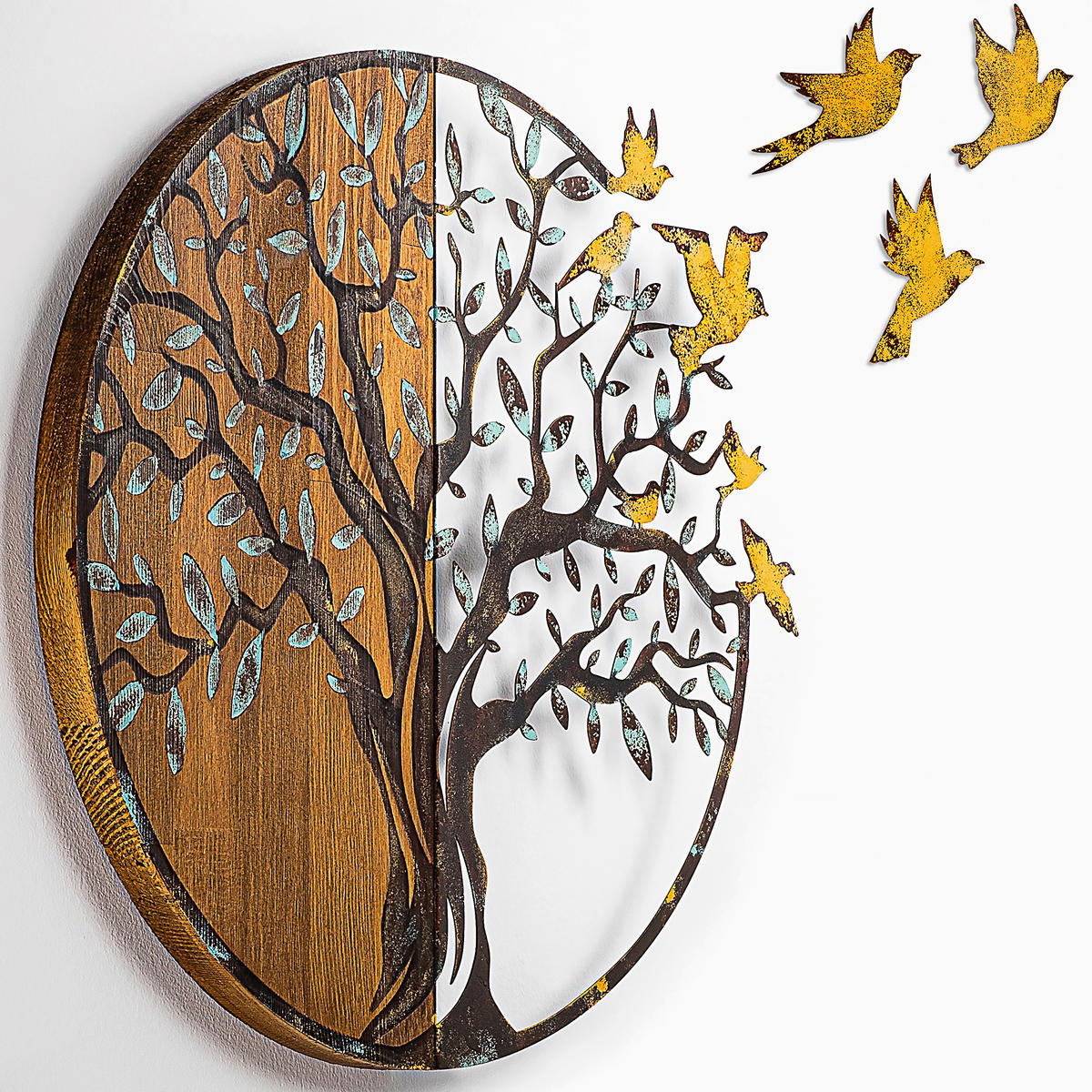 OBJEKTBILD 92/71 cm  - Multicolor, Basics, Holzwerkstoff (92/71cm)