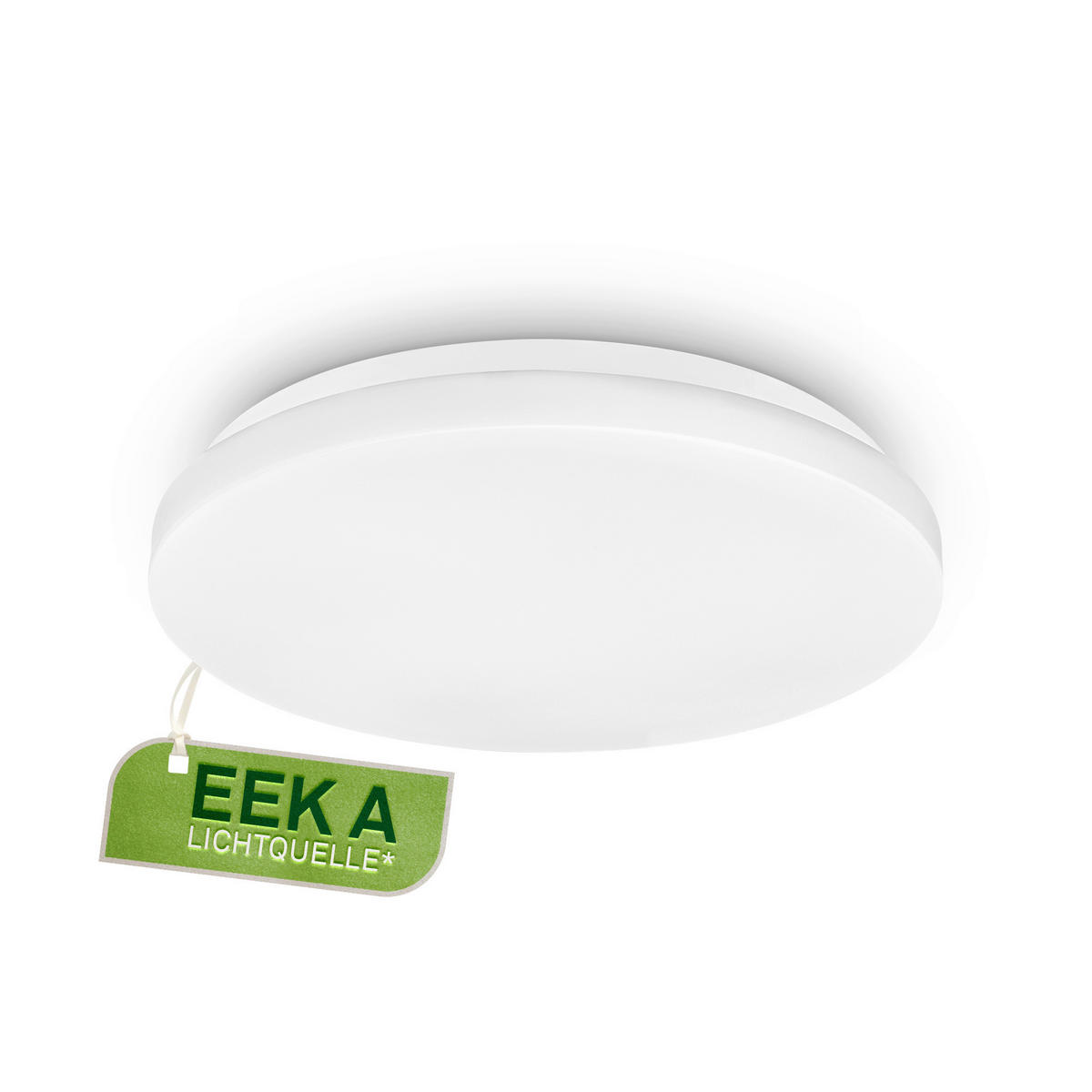LED-DECKENLEUCHTE Elipso A 29/6 cm   - Weiß, Basics, Kunststoff (29/6cm) - Briloner