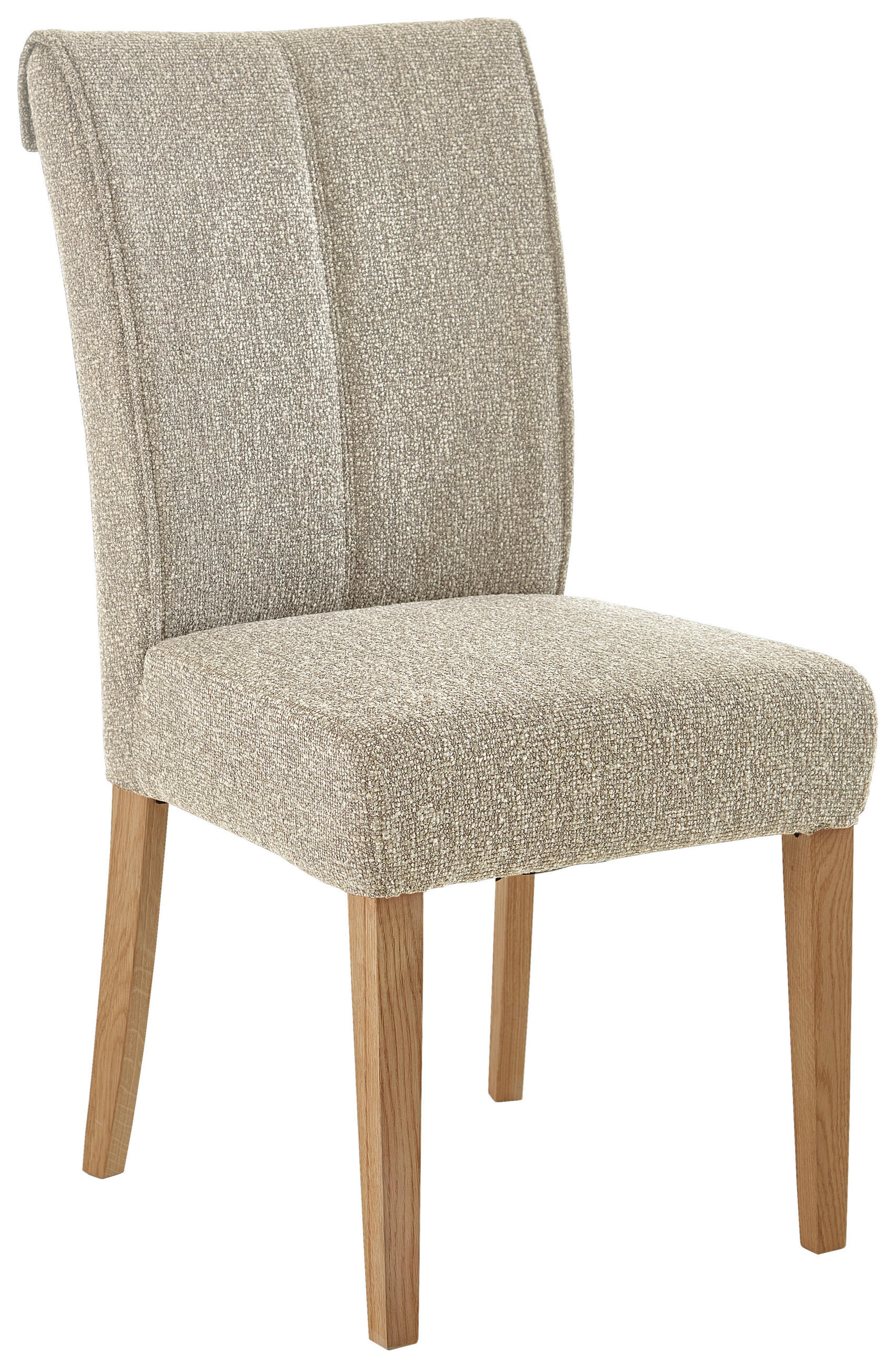 STUHL  Typenauswahl Jacquard, Flachgewebe  Waldgrün  - Waldgrün/Eichefarben, Natur, Holz/Textil (48/97/60,5cm) - Moderano