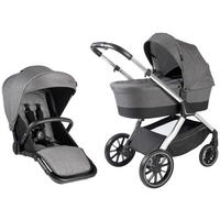 DEČJA KOLICA - SET  Nizza  - siva/srebrna, Trendi, tekstil/metal - My Baby Lou