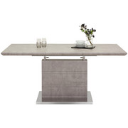 STOL ZA BLAGOVAONICU - siva/boje oplemenjenog čelika, Design, drvni materijal/metal (120(170)/80/76cm) - Carryhome