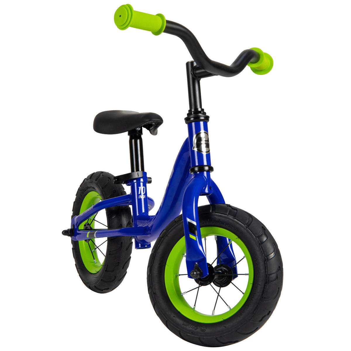 KINDERFAHRRAD 10 Zoll  - Blau, Basics, Metall (47/55/75cm)