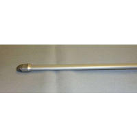 VITRÁZSRÚD 70 cm  - ezüst, Basics, fém (70cm) - Homeware