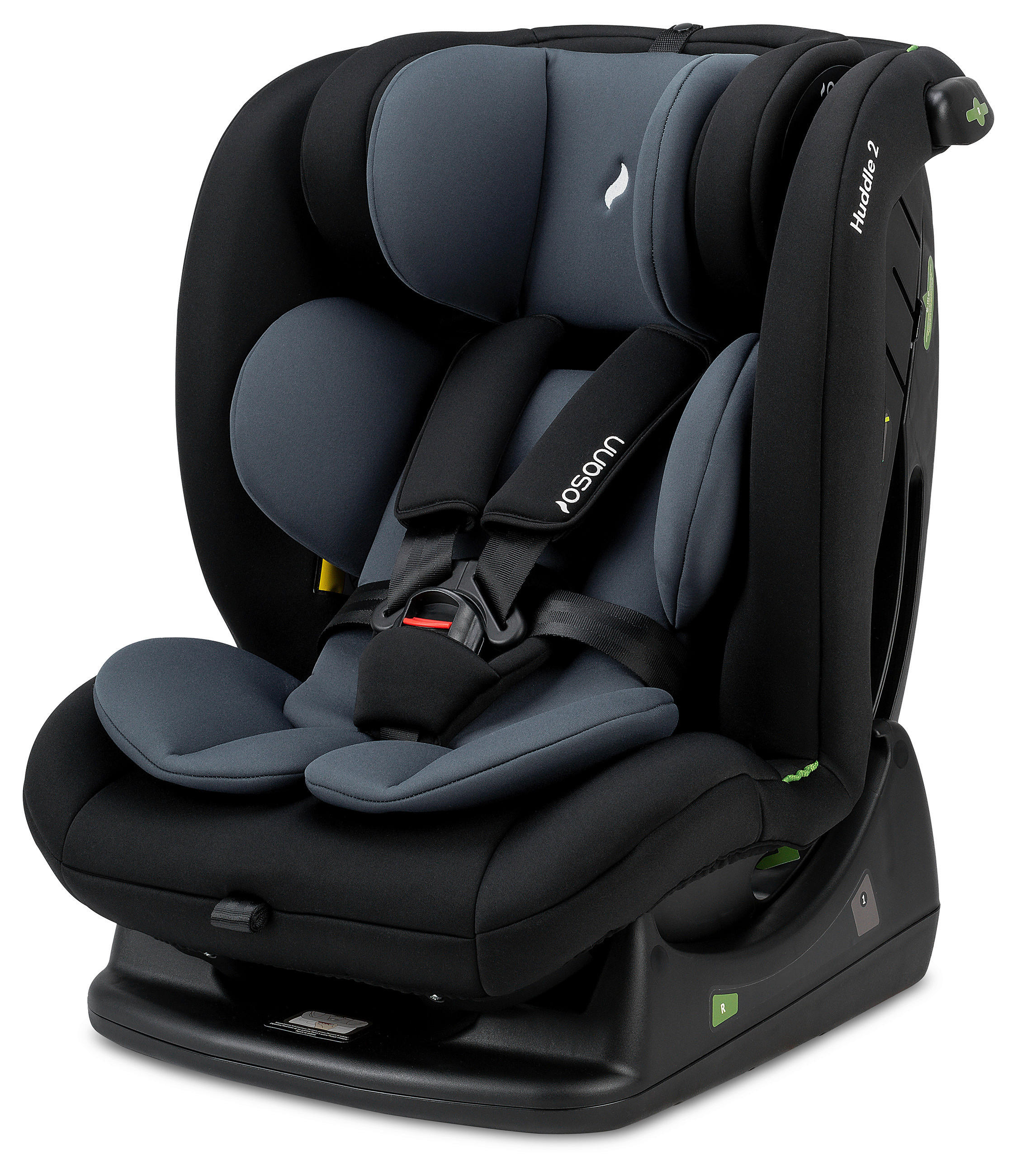 REBOARDER-KINDERSITZ Huddle2 Nero  - Anthrazit/Schwarz, Basics, Kunststoff/Textil (44/57/51cm) - Osann